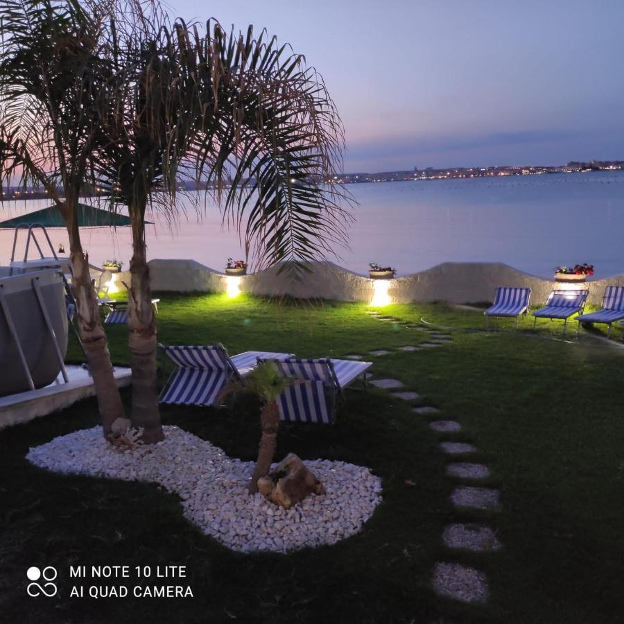 Apartamento Casa Con Piscina E Vista Mare Dal Giardino Fanusa Exterior foto